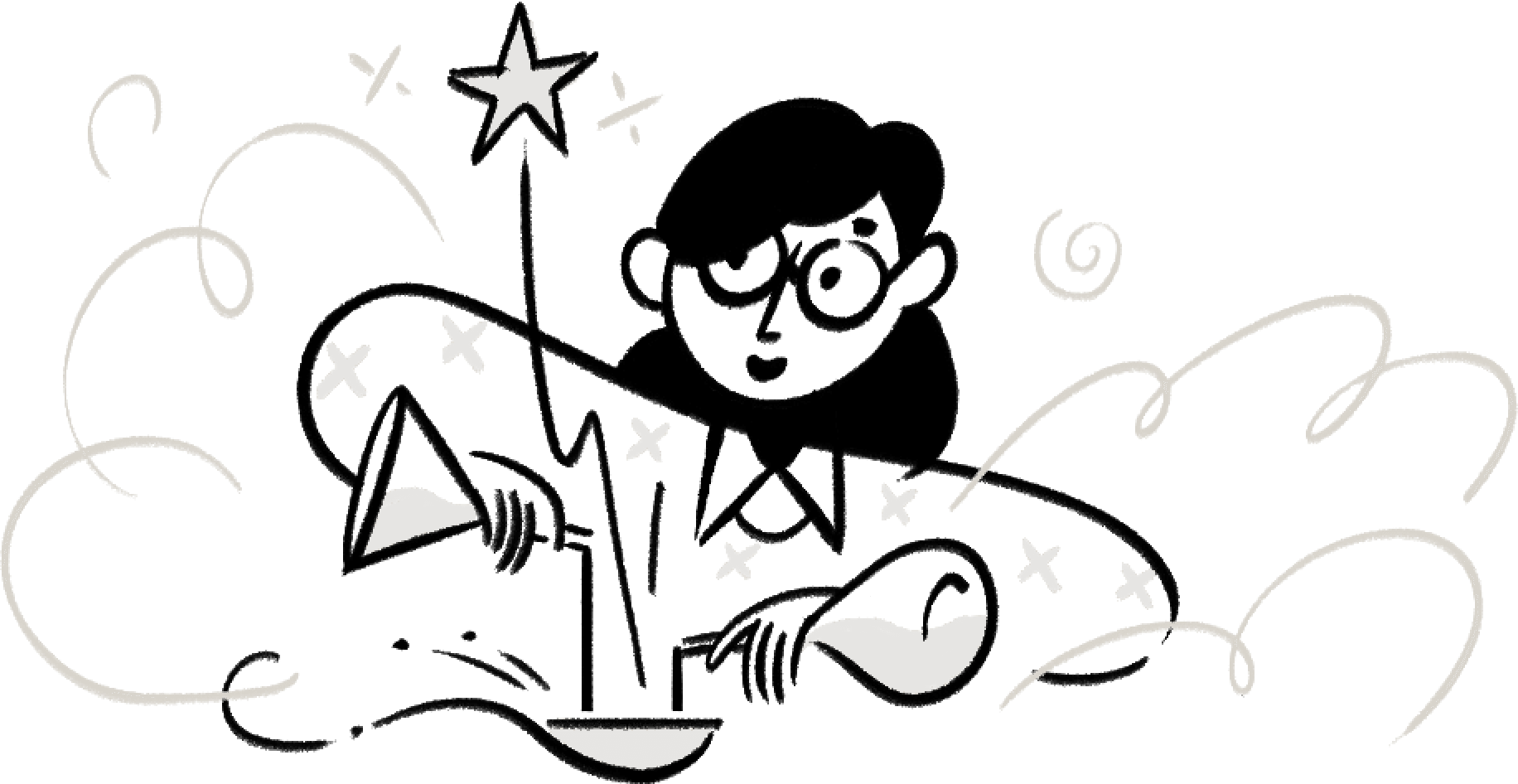 一位正在做實驗的女性