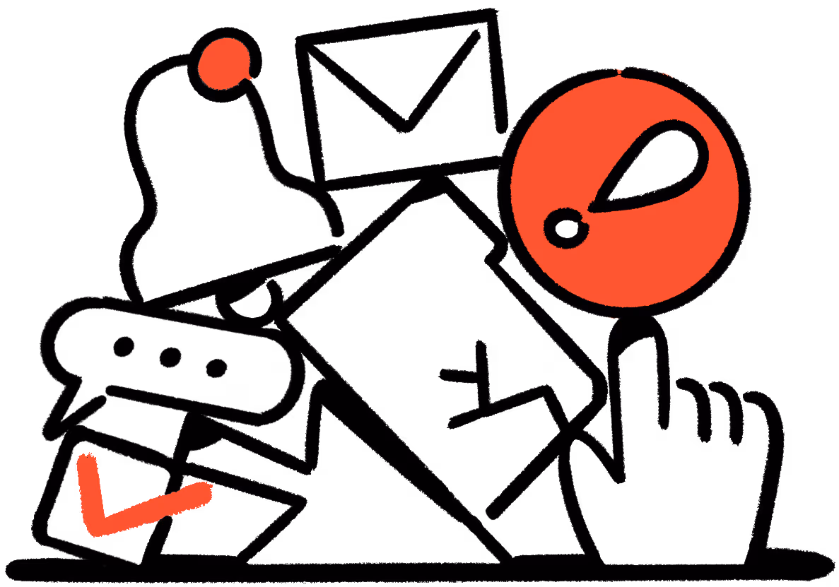 光點插圖: Sprawl (紅色)