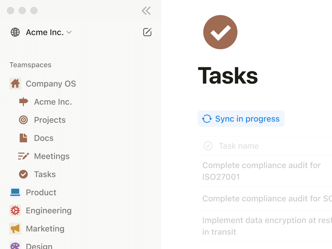 可自訂的工作空間
