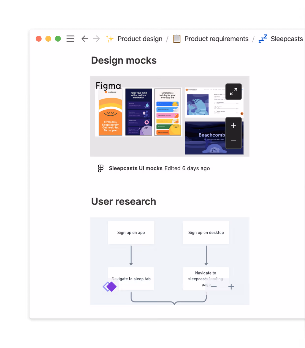Ken no longer has to switch between tabs to find what he needs.